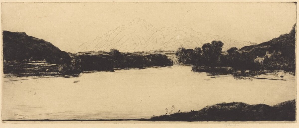 Glen Strae by David Young Cameron