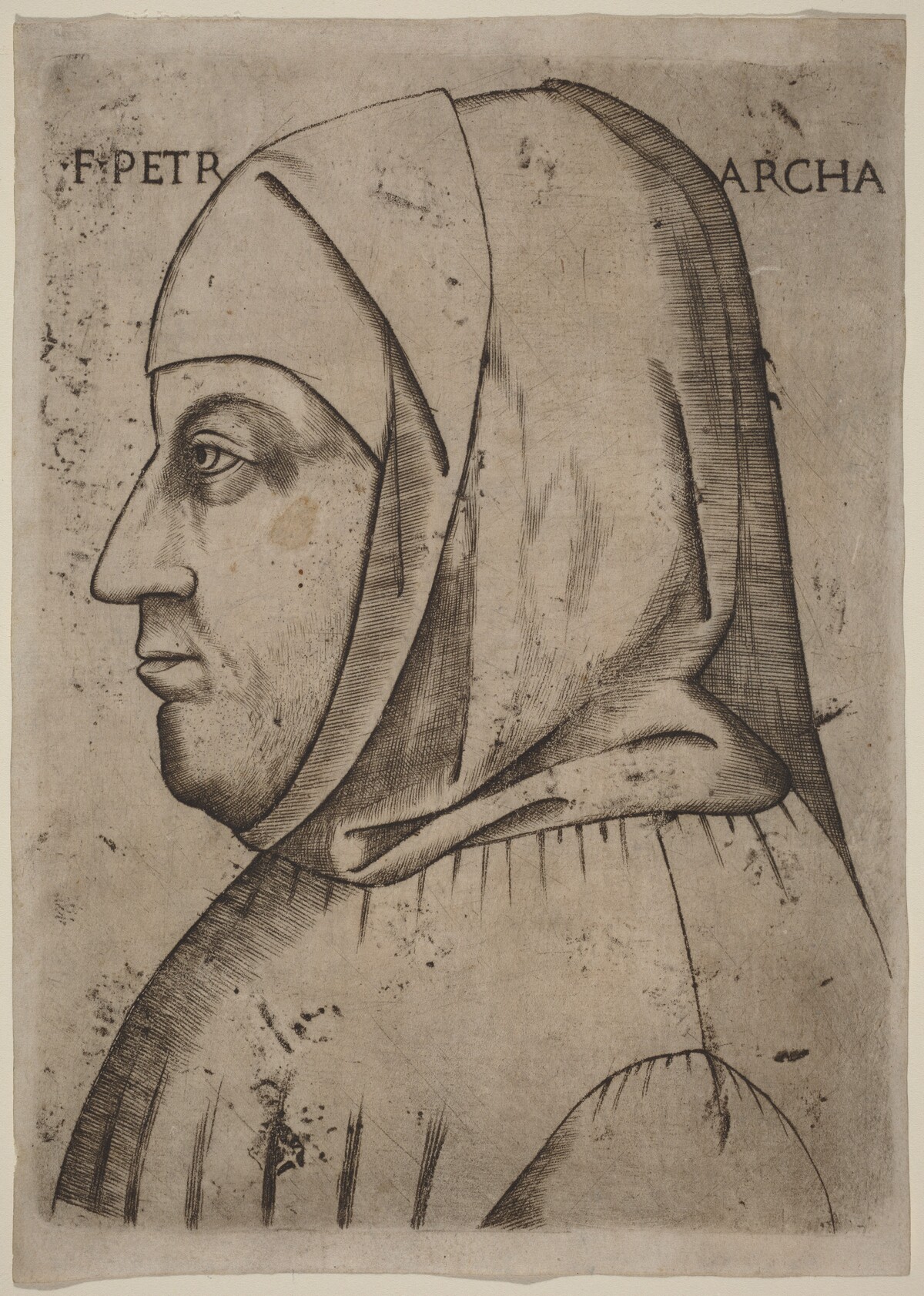 Portrait of Petrarch by Italian 16th Century