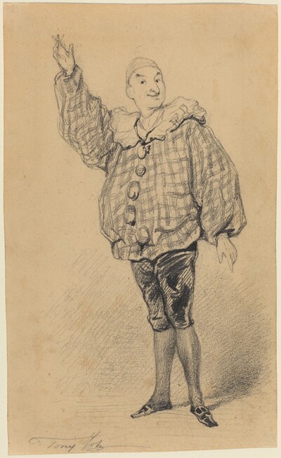 Lepeintre Ainé in the Role of Paillasse