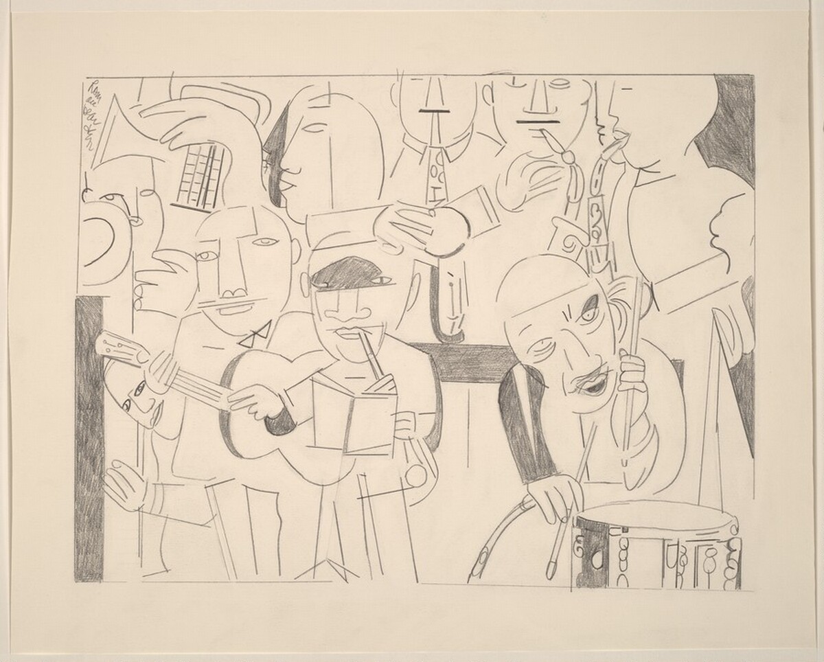 Le Jazz by Romare Bearden
