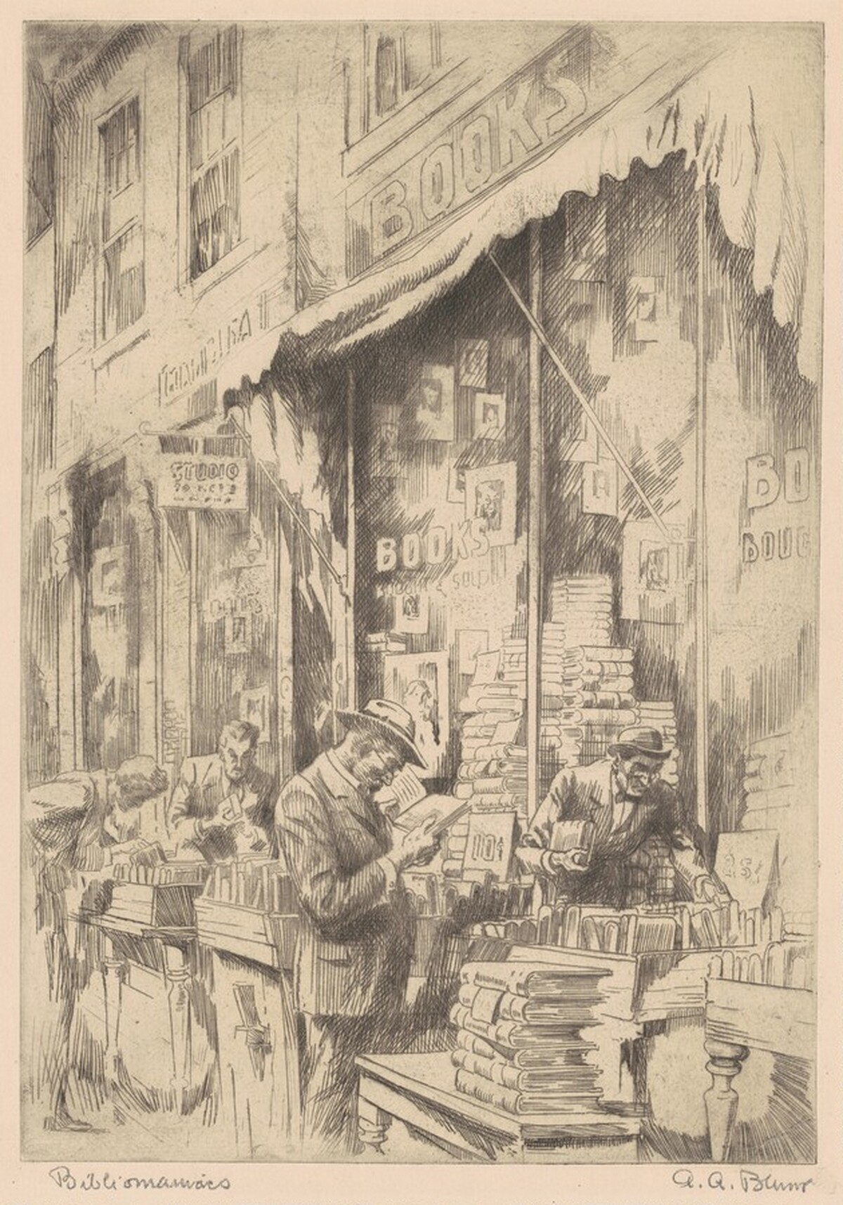 Bibliomaniacs by Alex A. Blum