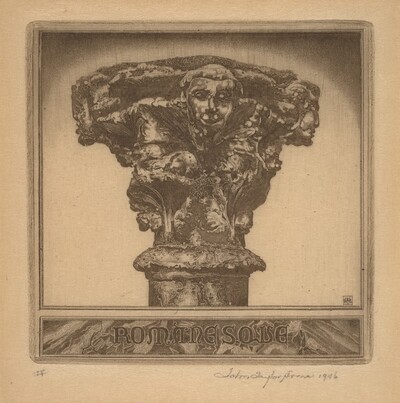Portrait of a Romanesque Capital