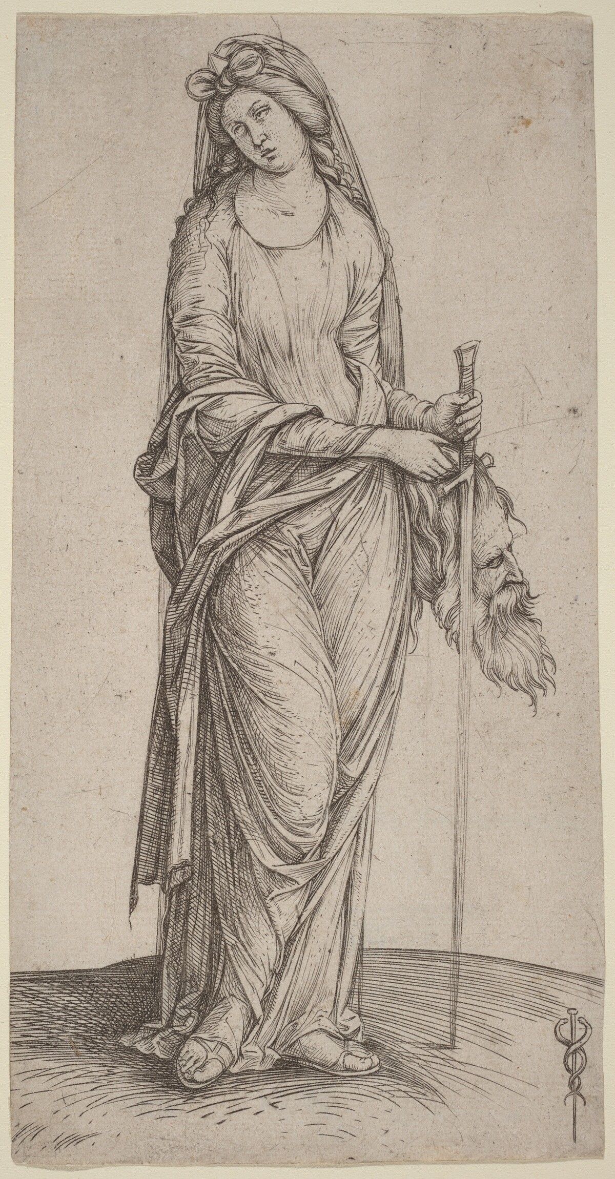Judith Holding the Head of Holofernes by Jacopo de' Barbari