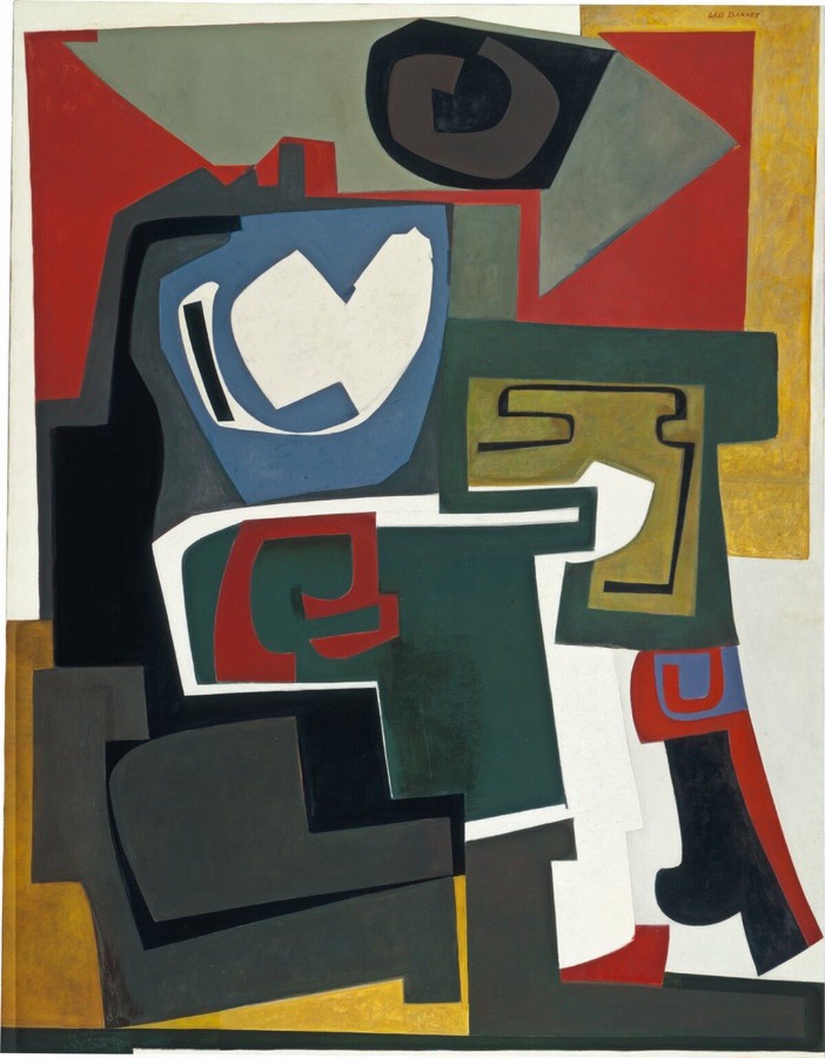 Multiple Images I by Will Barnet
