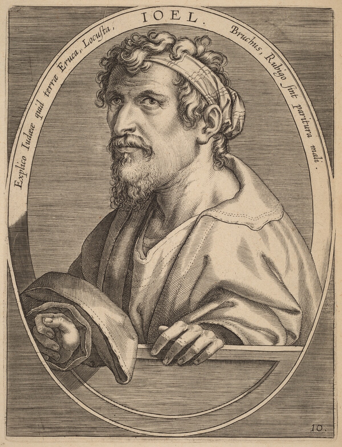 Joel by Theodor Galle after Jan van der Straet