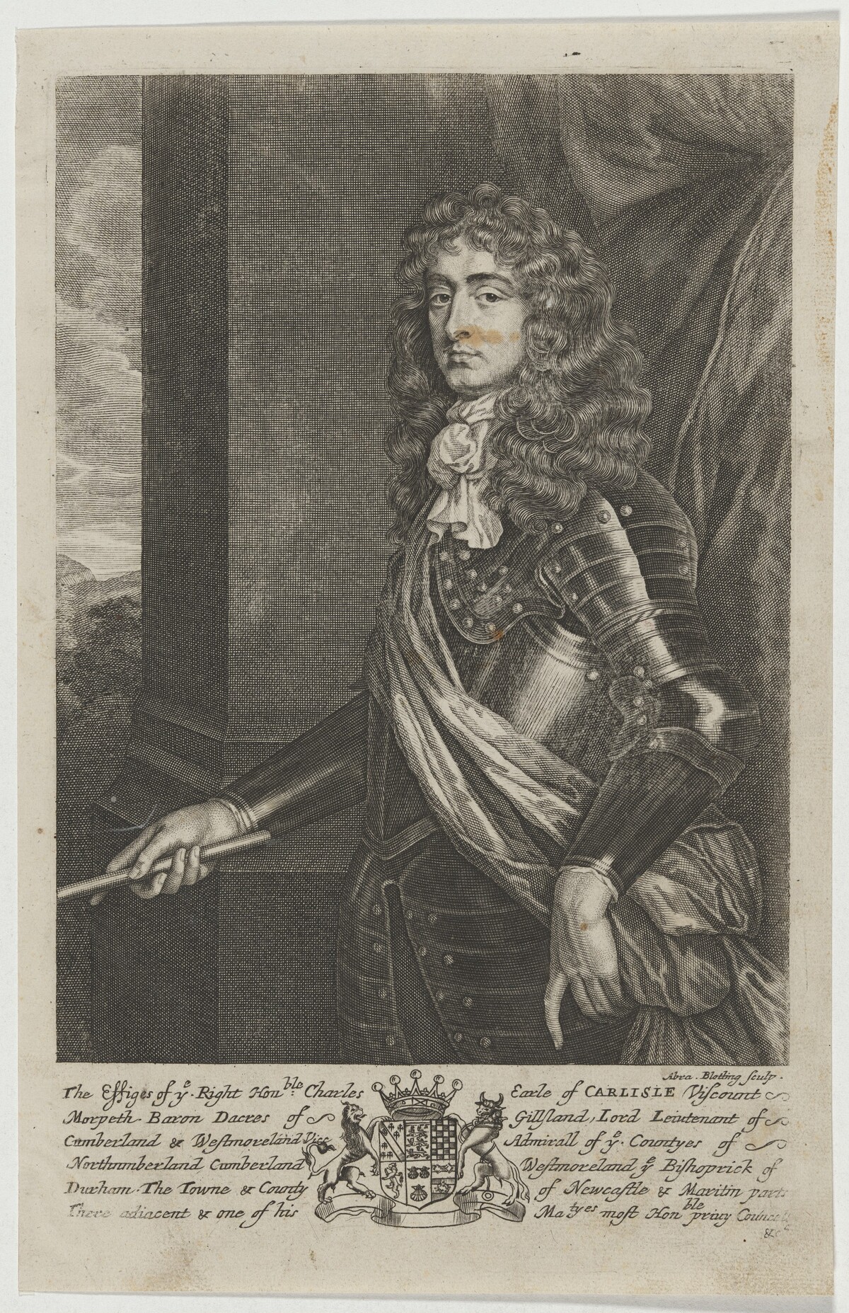 Charles, Earl of Carlisle by Abraham Blooteling