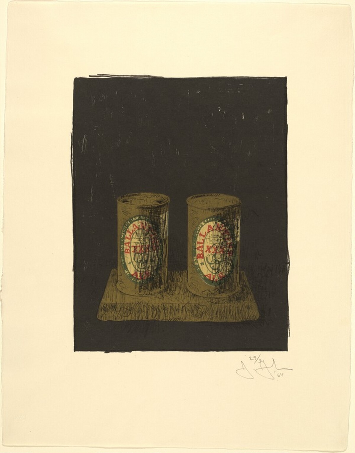 Ale Cans by Jasper Johns