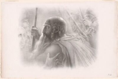 Hoche, Joubert, and Ossian [Ossian Receiving the Shades of French Heroes]