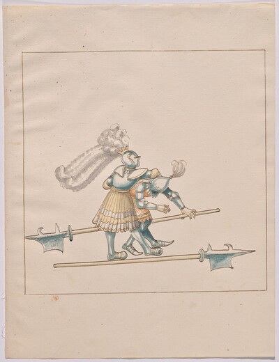 Foot Combat with Halberds