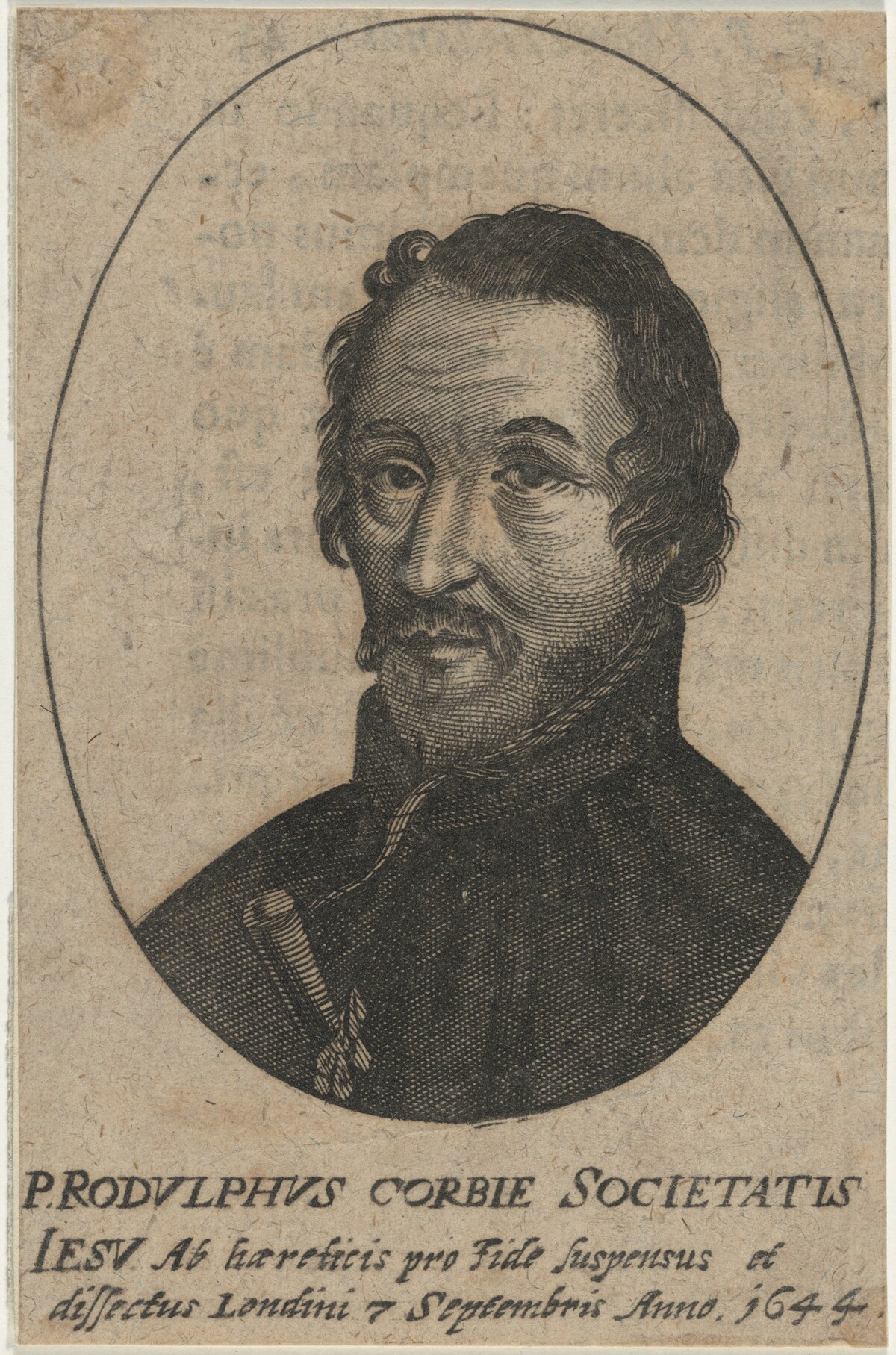 Ralph or Rudolph Corbie, Society of Jesus by Unknown Artist