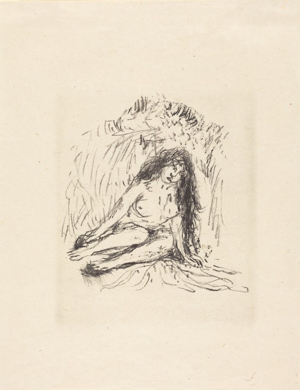 From "Le crepuscule des nymphes" (illustration, page 98) by Pierre Bonnard