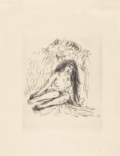 From "Le crepuscule des nymphes" (illustration, page 98)