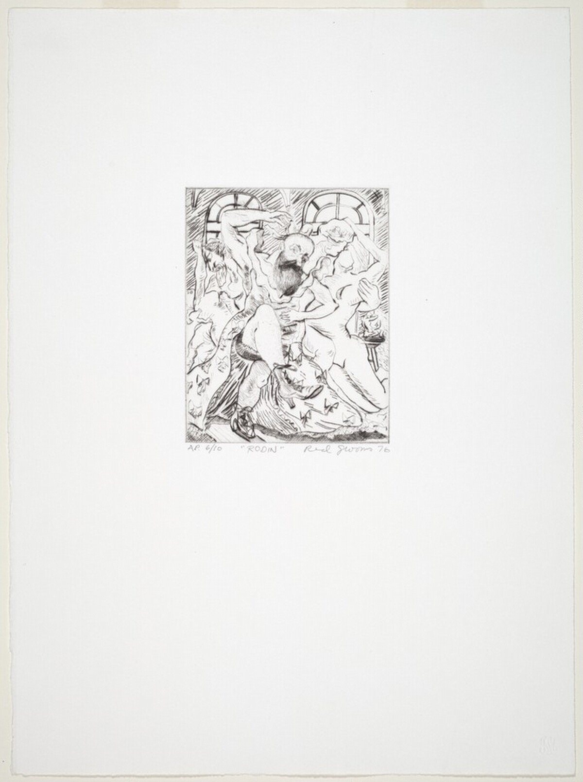 Rodin by Red Grooms