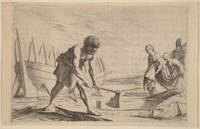Ulysses on the Island of the Goddess Calypso