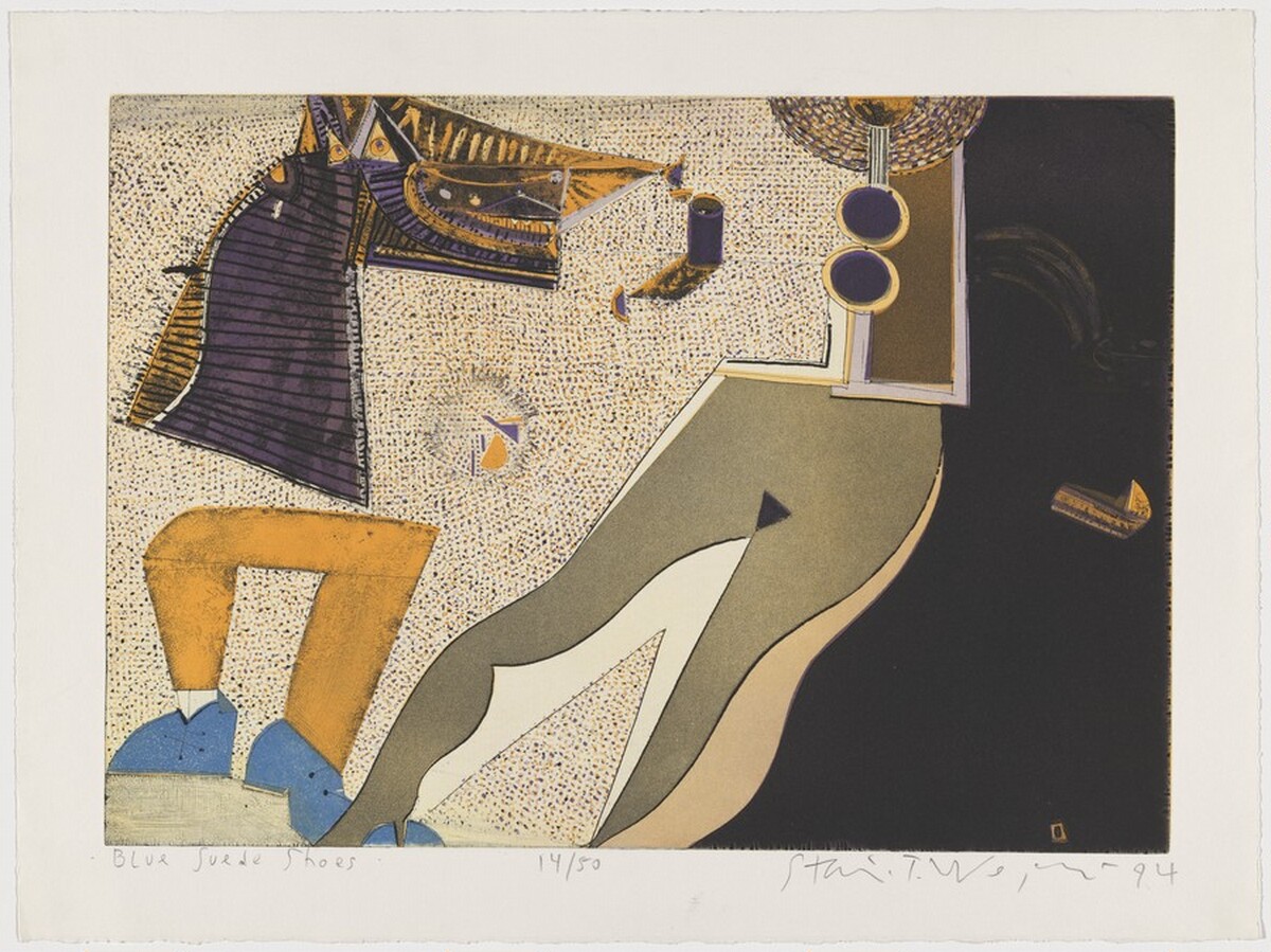 Blue Suede Shoes No. 1 by Stanislaw Wejman