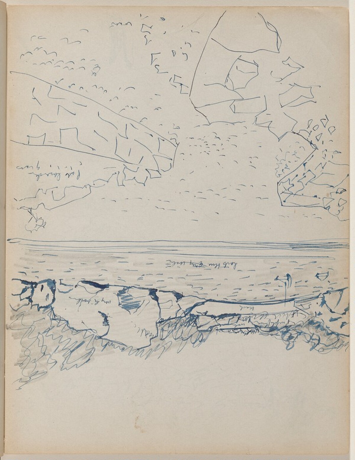Studies of the Rocky Shore by Milton Avery