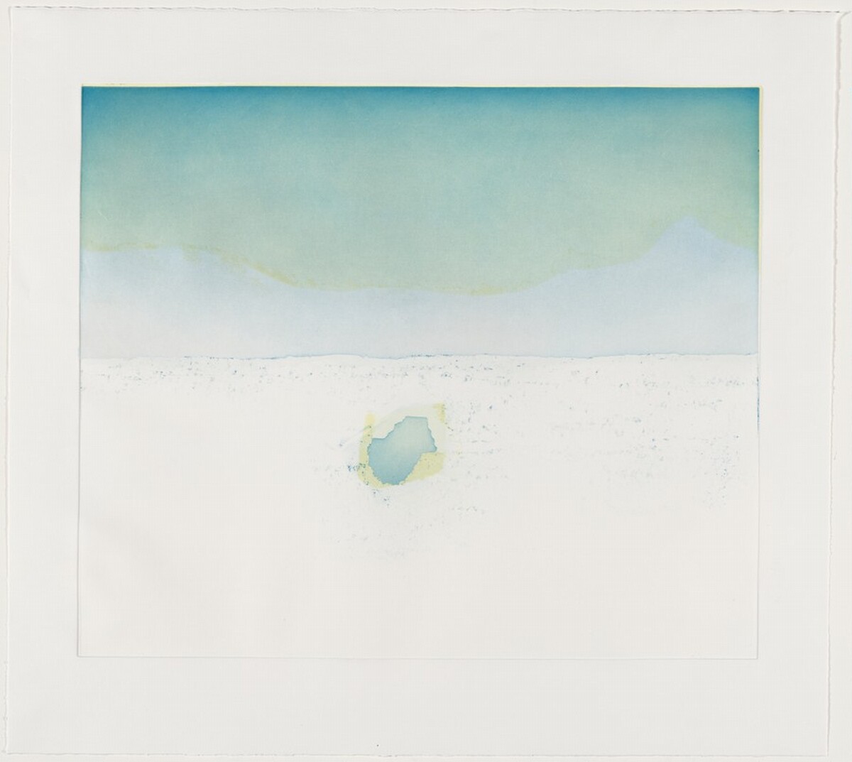Sky and Mirror [working proof 7] by April Gornik