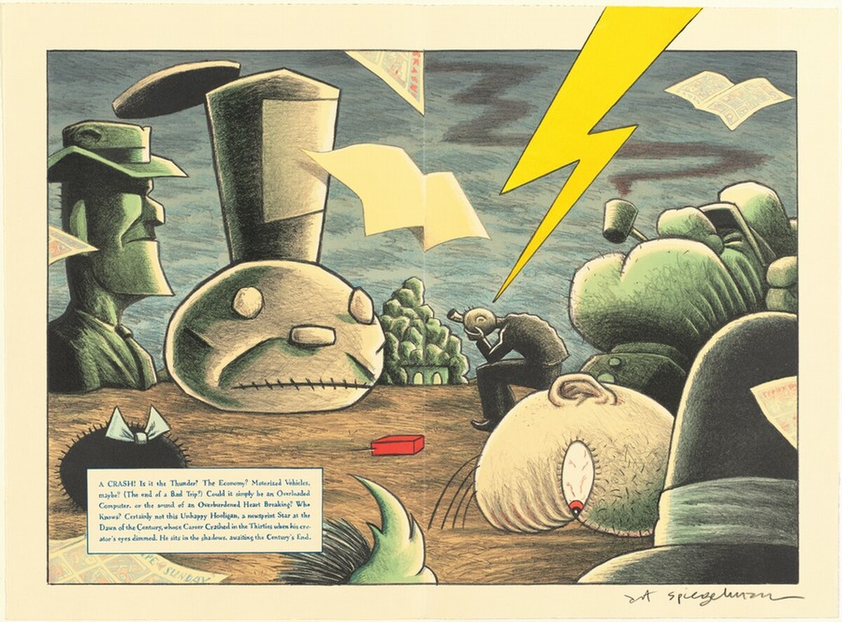 Lead Pipe Sunday #2 (recto) by Art Spiegelman