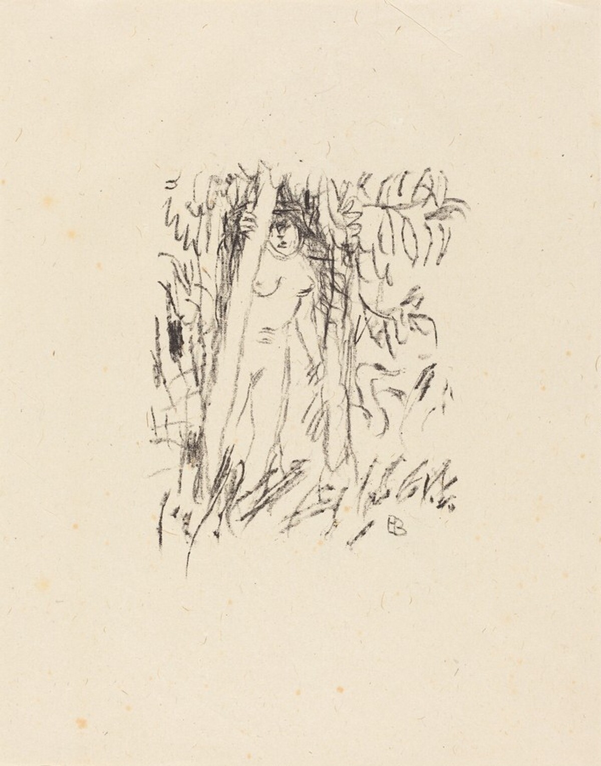 From "Le crepuscule des nymphes" (illustration, page 13) by Pierre Bonnard