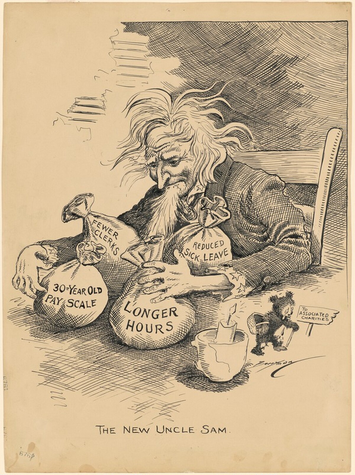 The New Uncle Sam by Clifford Kennedy Berryman