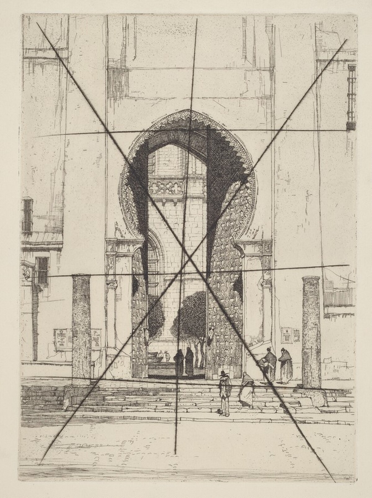 Mudejar Doors, Seville by Louis Conrad Rosenberg