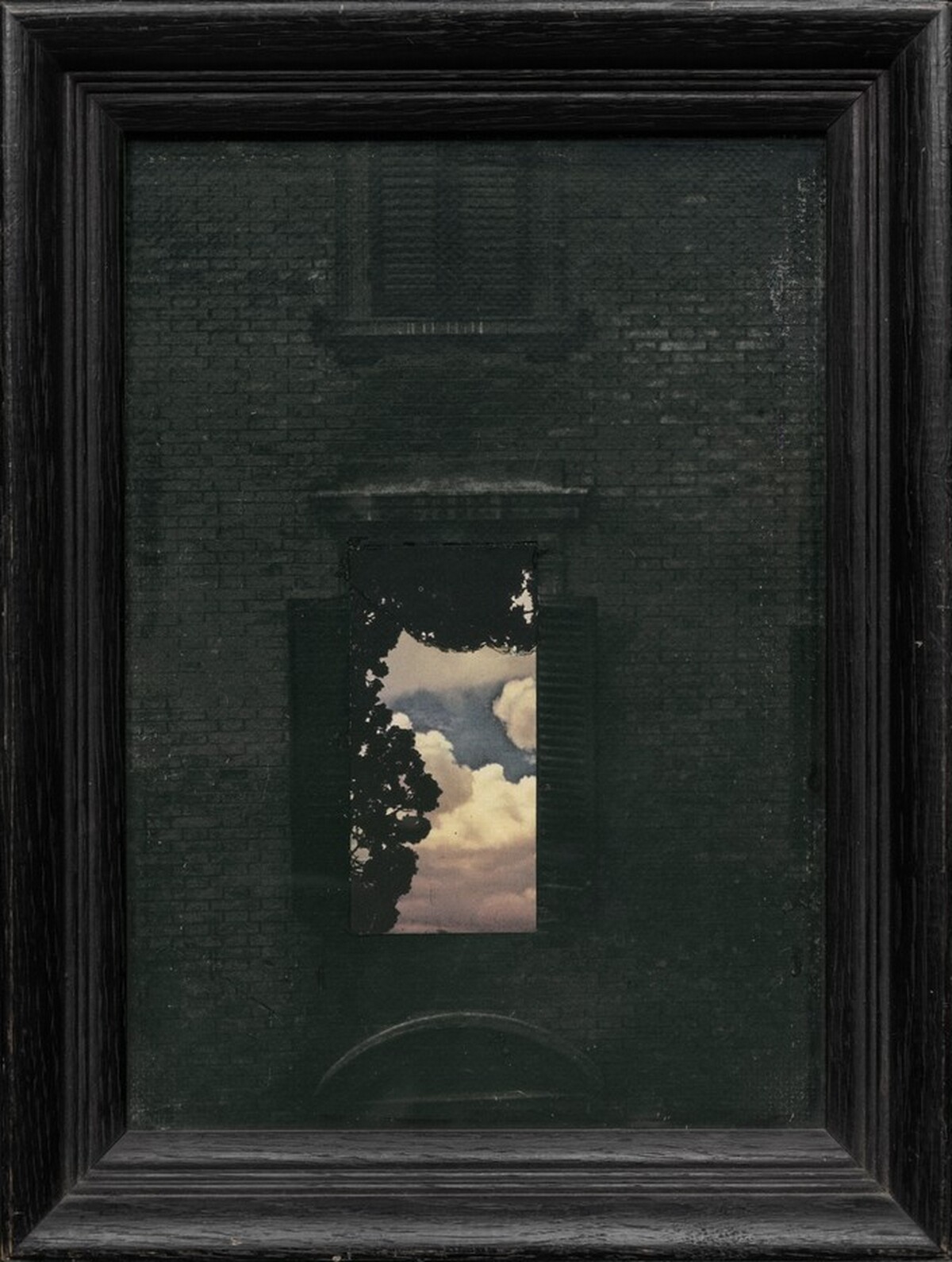Untitled (Brick Facade) by Joseph Cornell