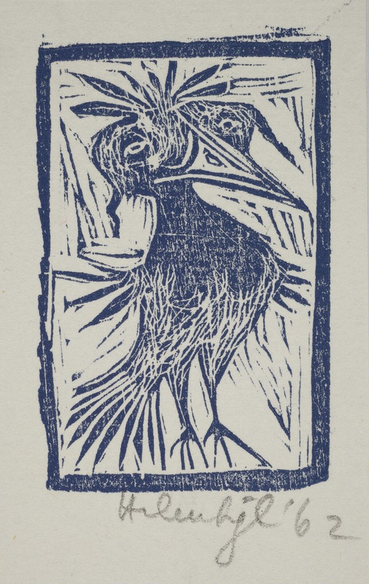 Card with Bird by Helen Siegl