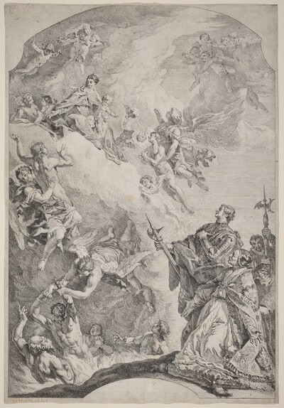 Saint Gregoire I Delivering Souls from Purgatory
