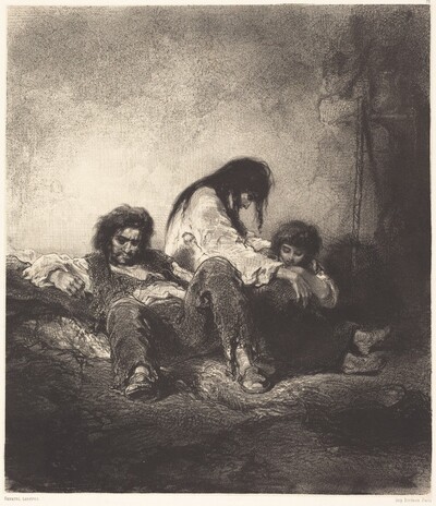 The Poor Family (Une famille pauvre)
