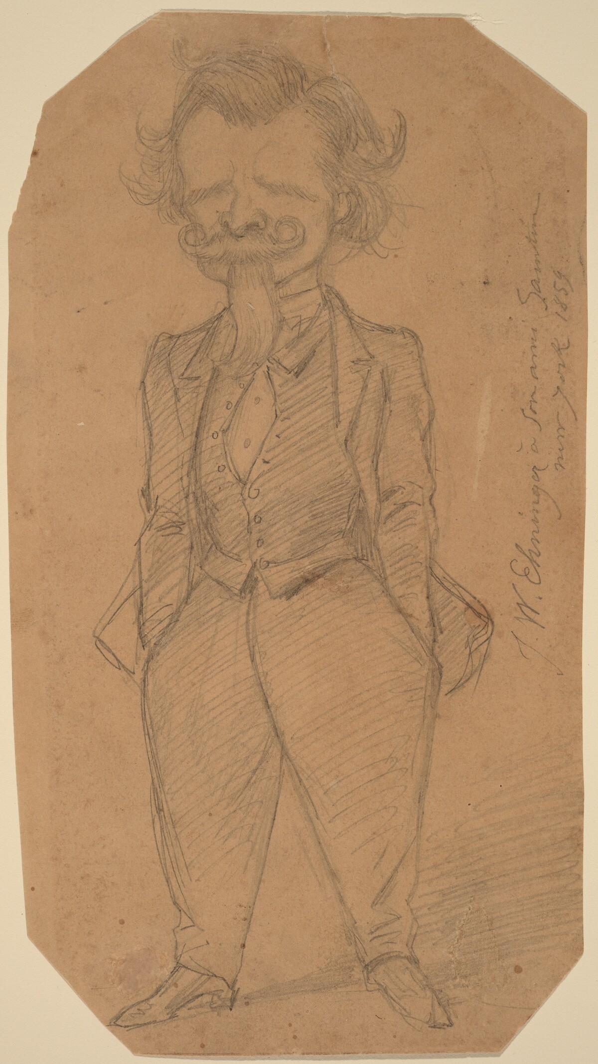 Self-Portrait by John Whetten Ehninger