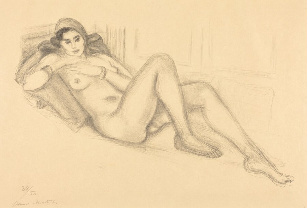 Nude in a Turban (Nu au turban) by Henri Matisse