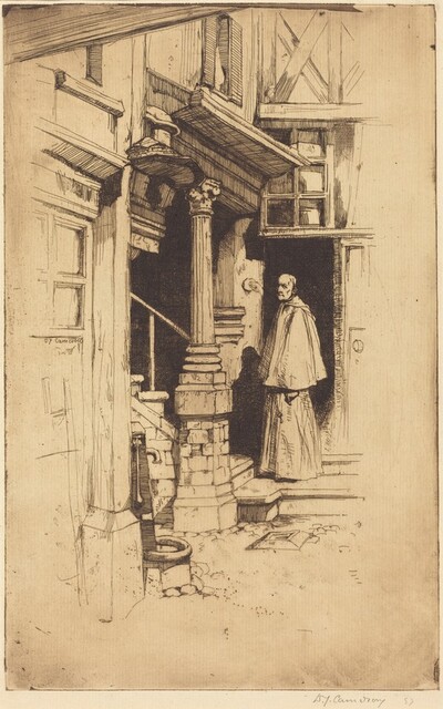 Cour, Rue Ampere, Rouen