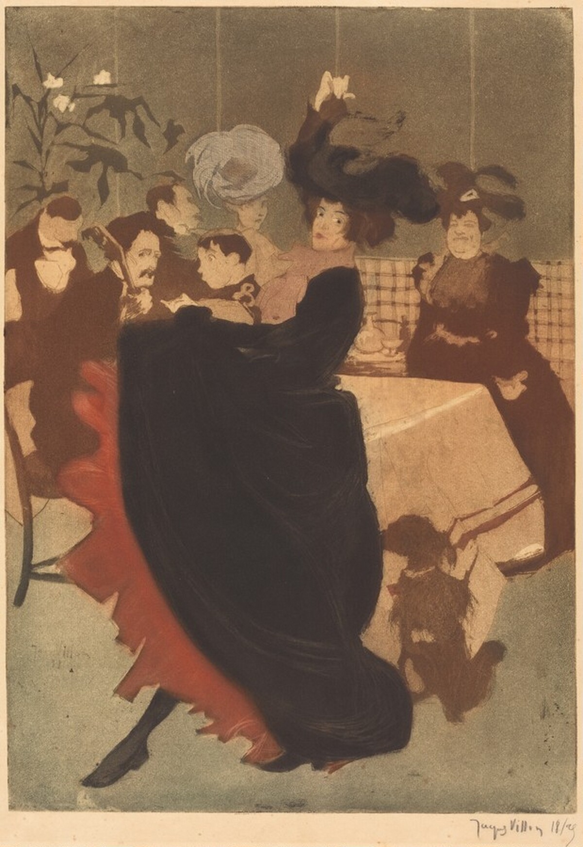Spanish Dancer (Danseuse Espagnole) by Jacques Villon