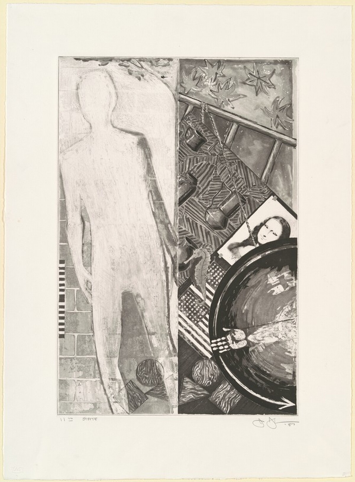 The Seasons (Summer) [state proof of 11th state] by Jasper Johns