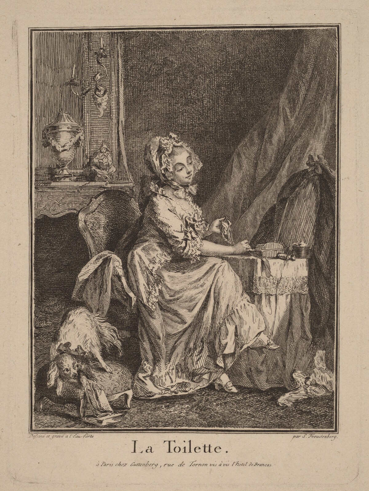 La toilette by Sigmund Freudenberger