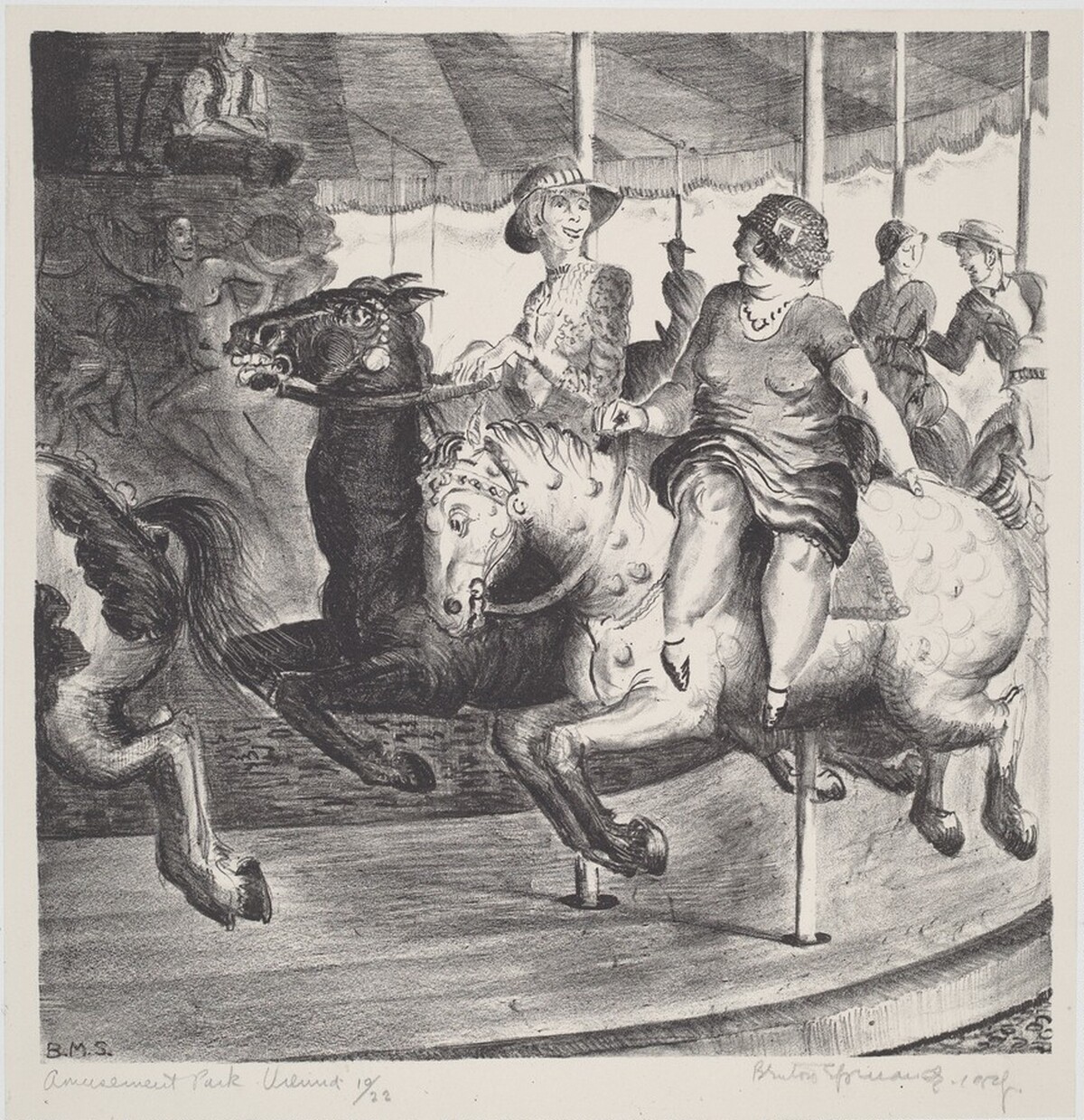 Amusement Park - Vienna by Benton Murdoch Spruance