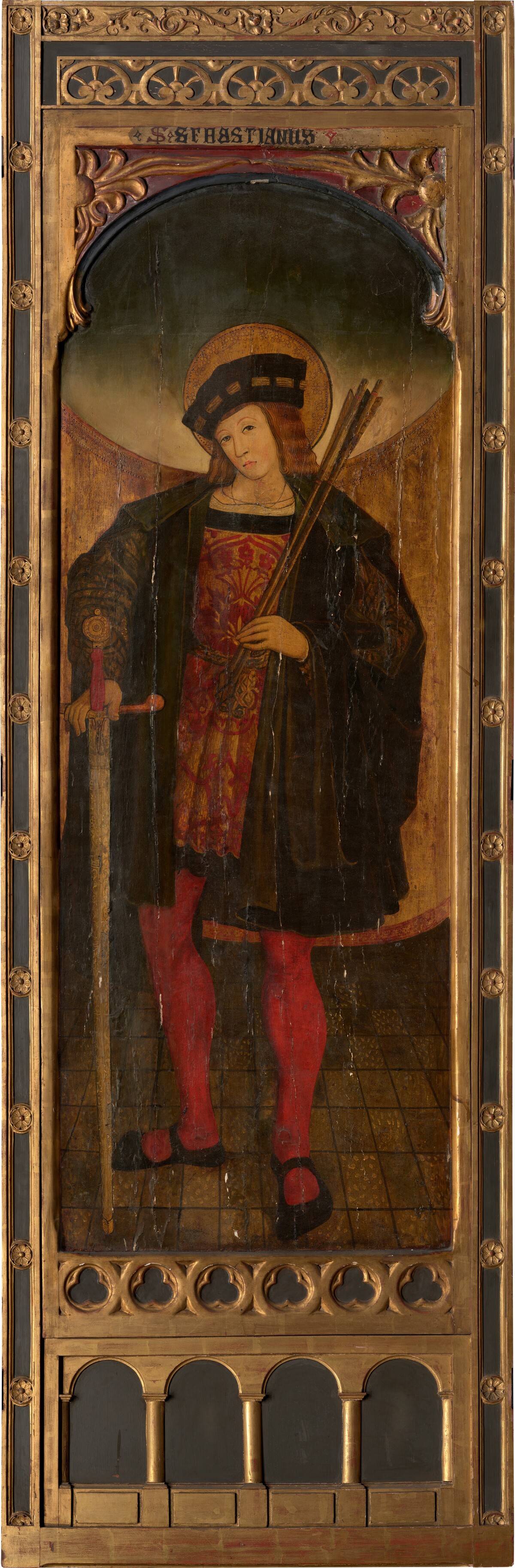 Saint Sebastian by Portuguese 15th Century