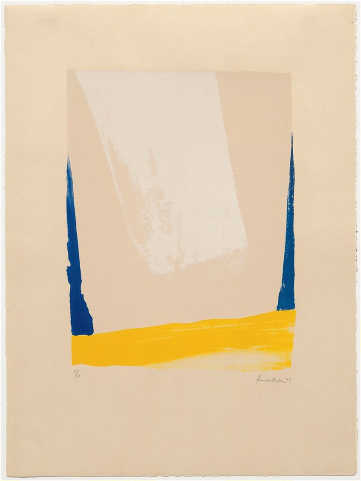 White Portal by Helen Frankenthaler