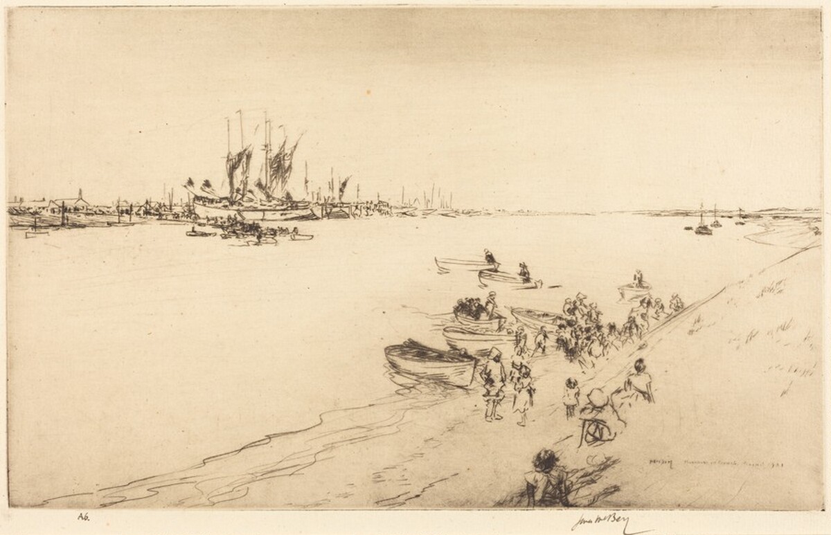 Brightlingsea, No.2 by James McBey