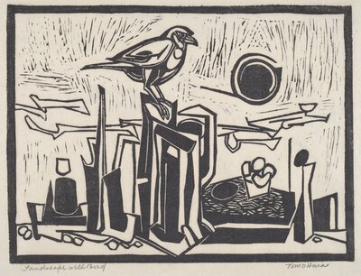 Landscape with Bird