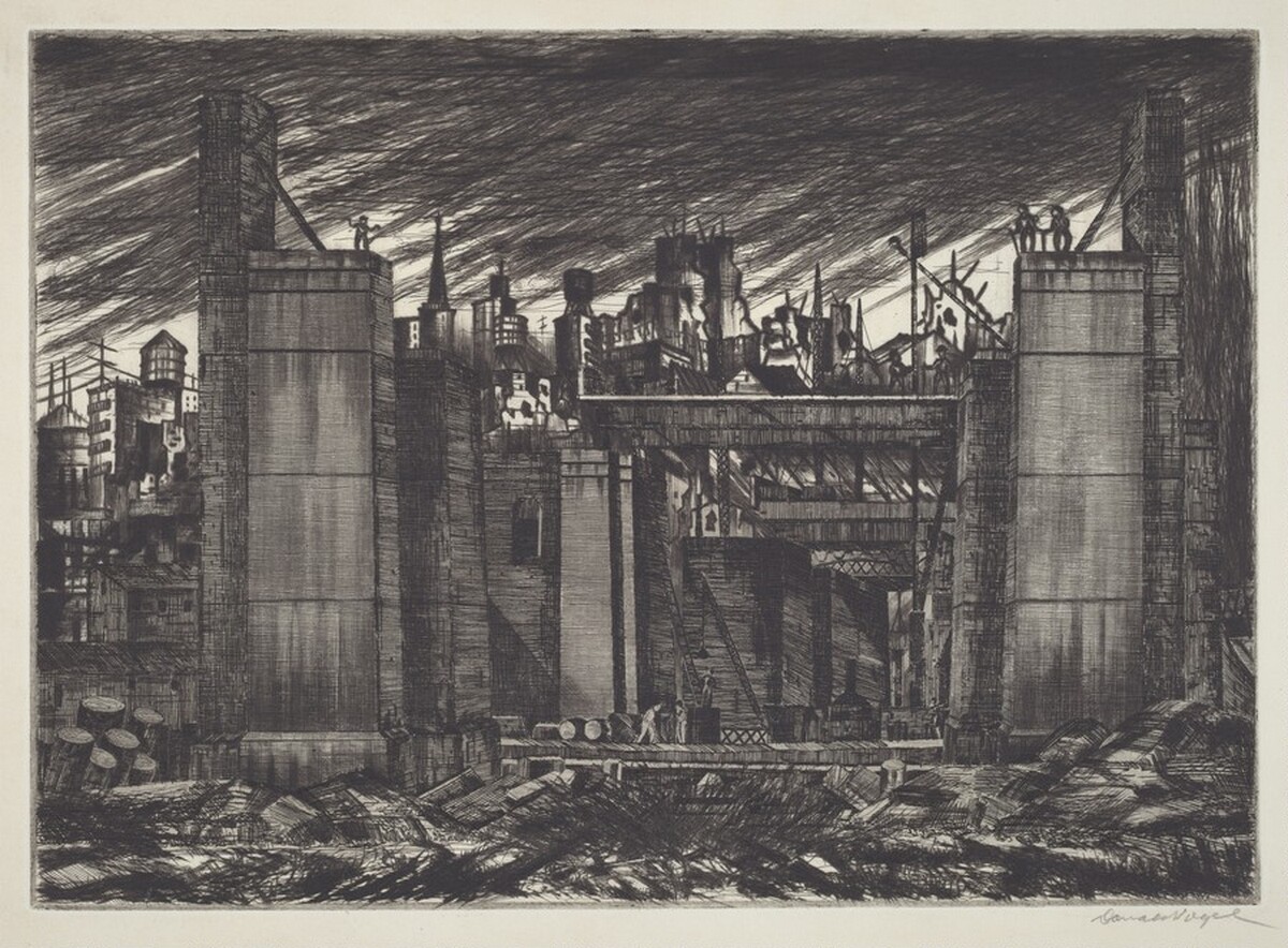Triborough Bridge Clearing by Donald Vogel