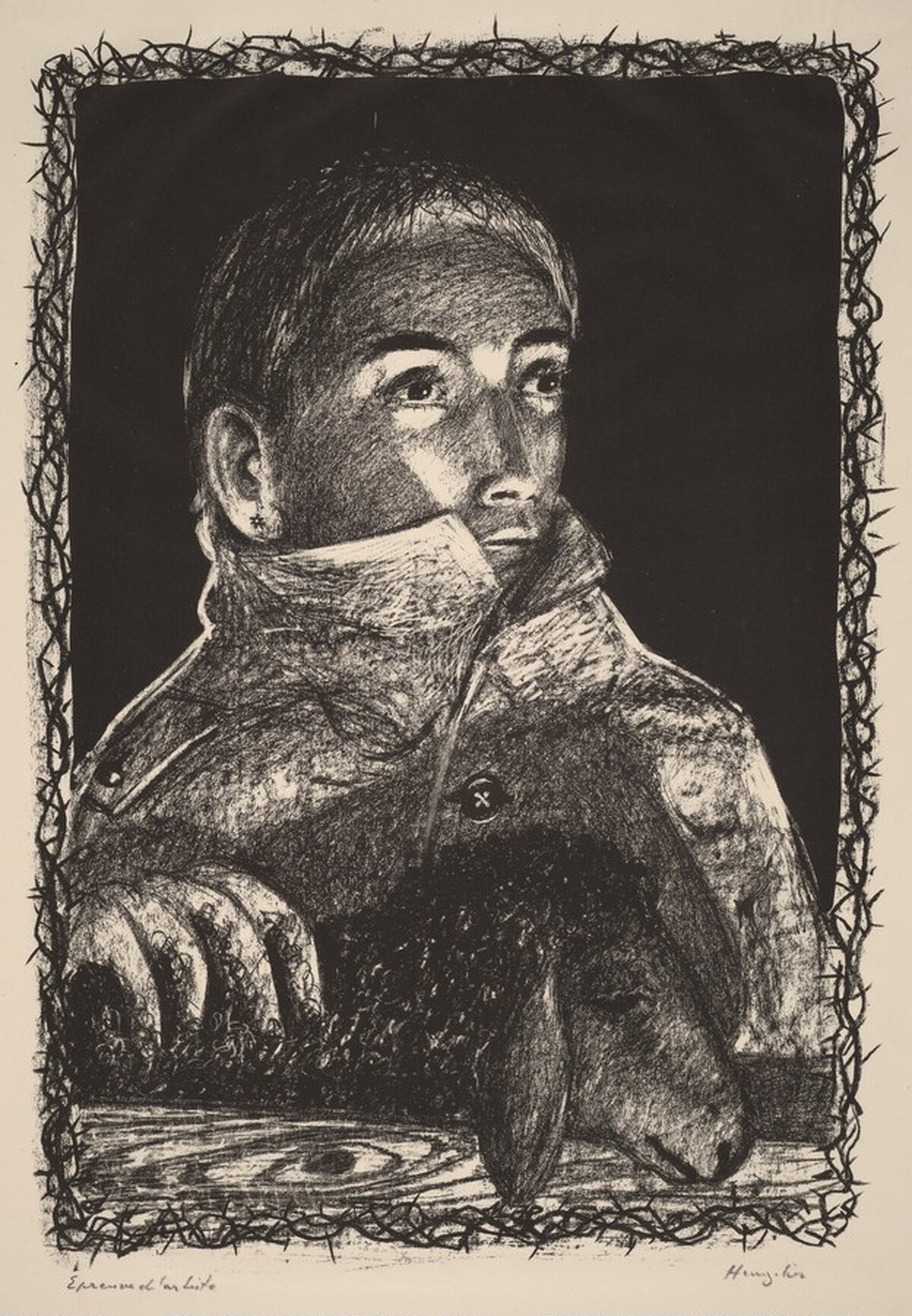 The Great Shepherd(Le Grand Berger) by Max Hunziker