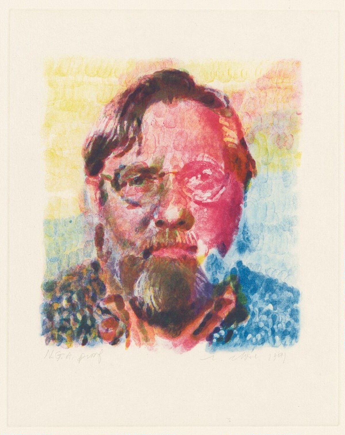 John II by Chuck Close