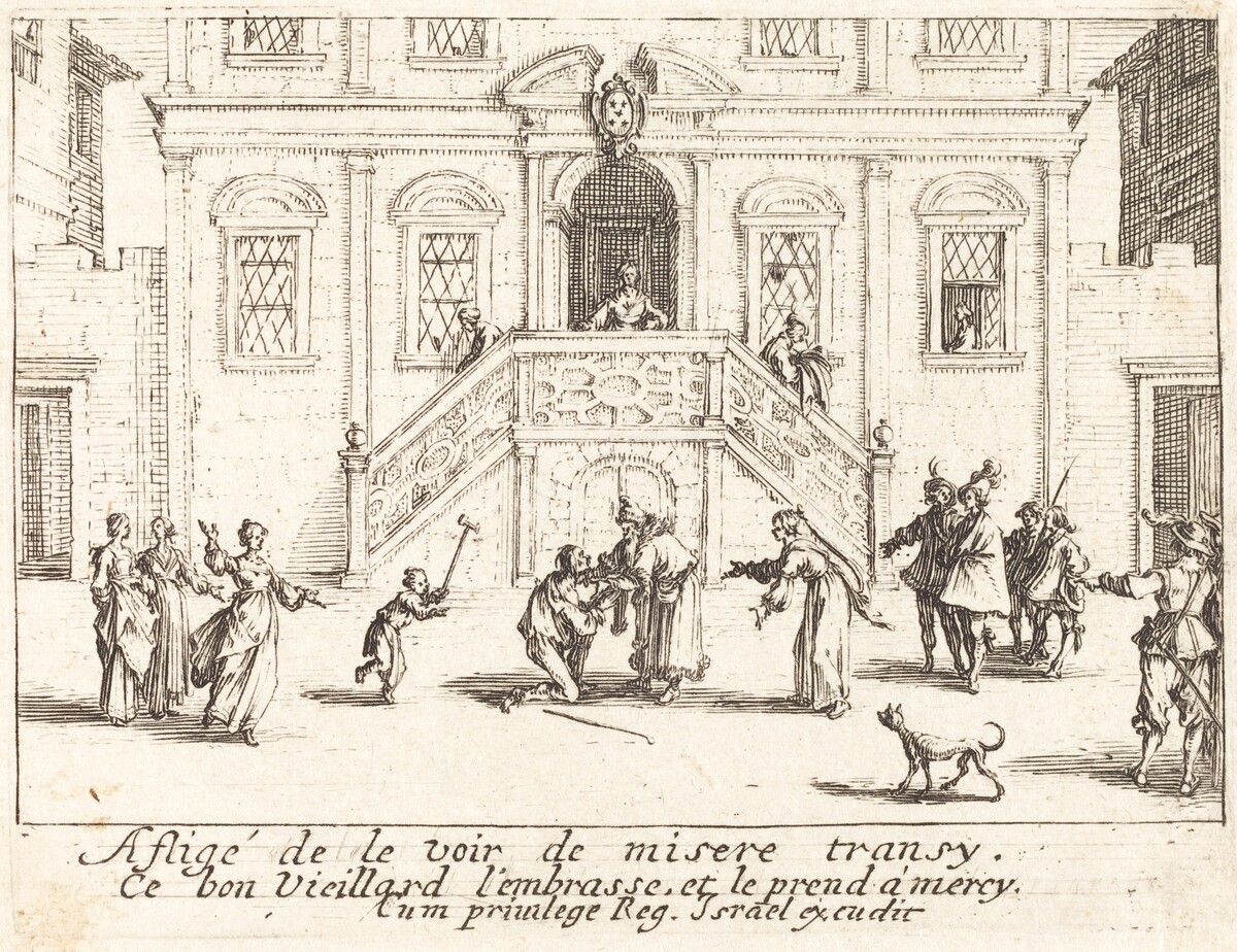 Return of the Prodigal Son by Jacques Callot