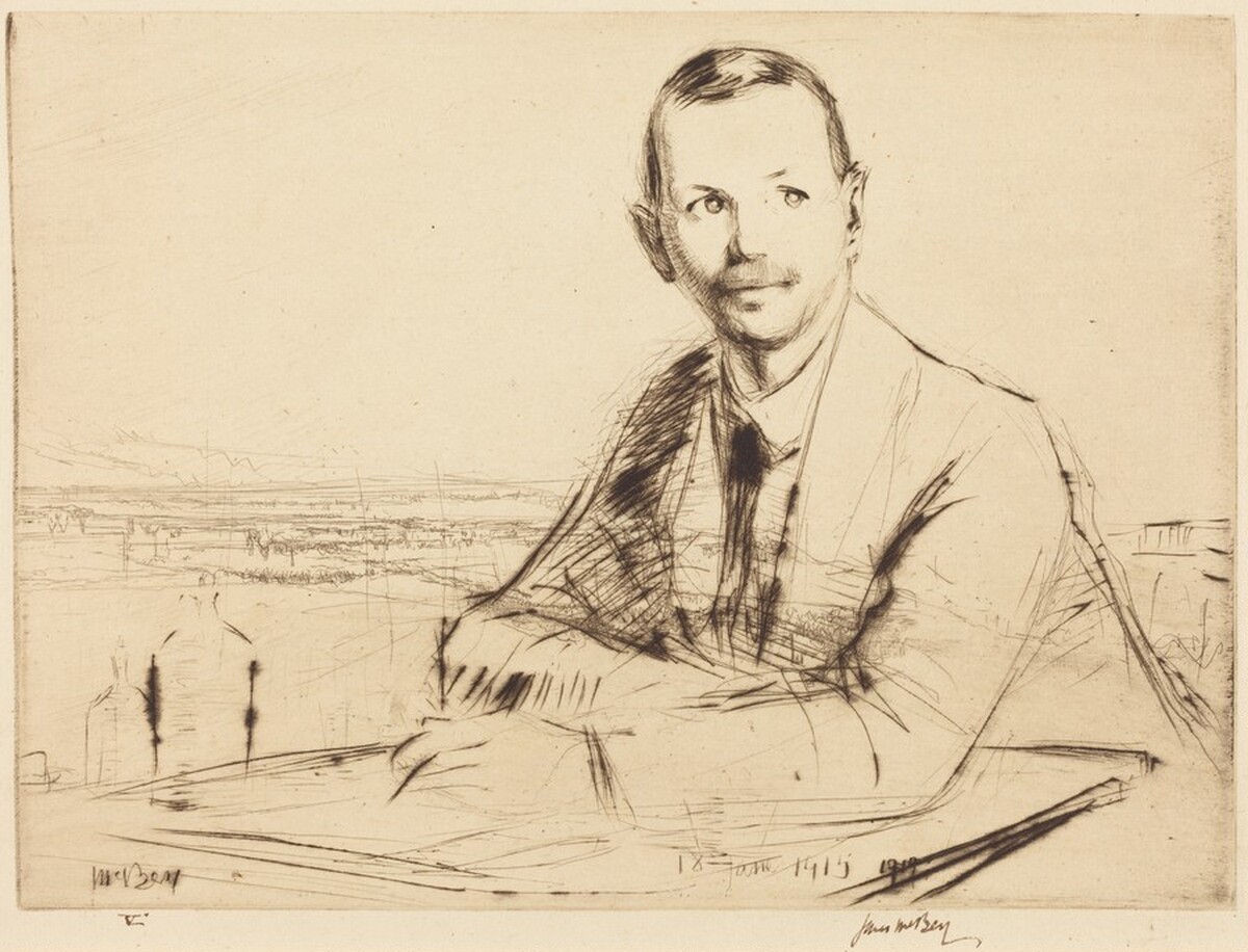 Martin Hardie, No.1 by James McBey