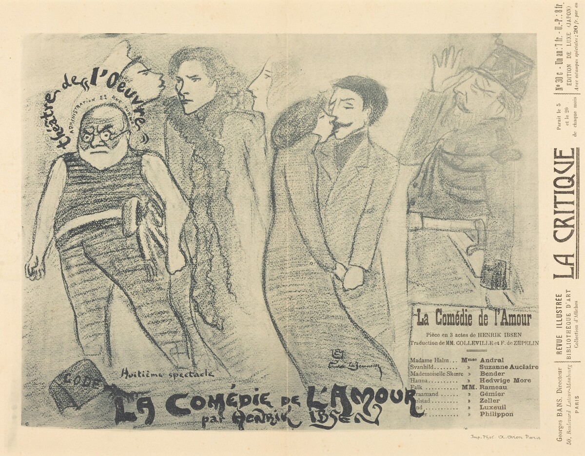 La Comédie de l'amour by Ernest La Jeunesse
