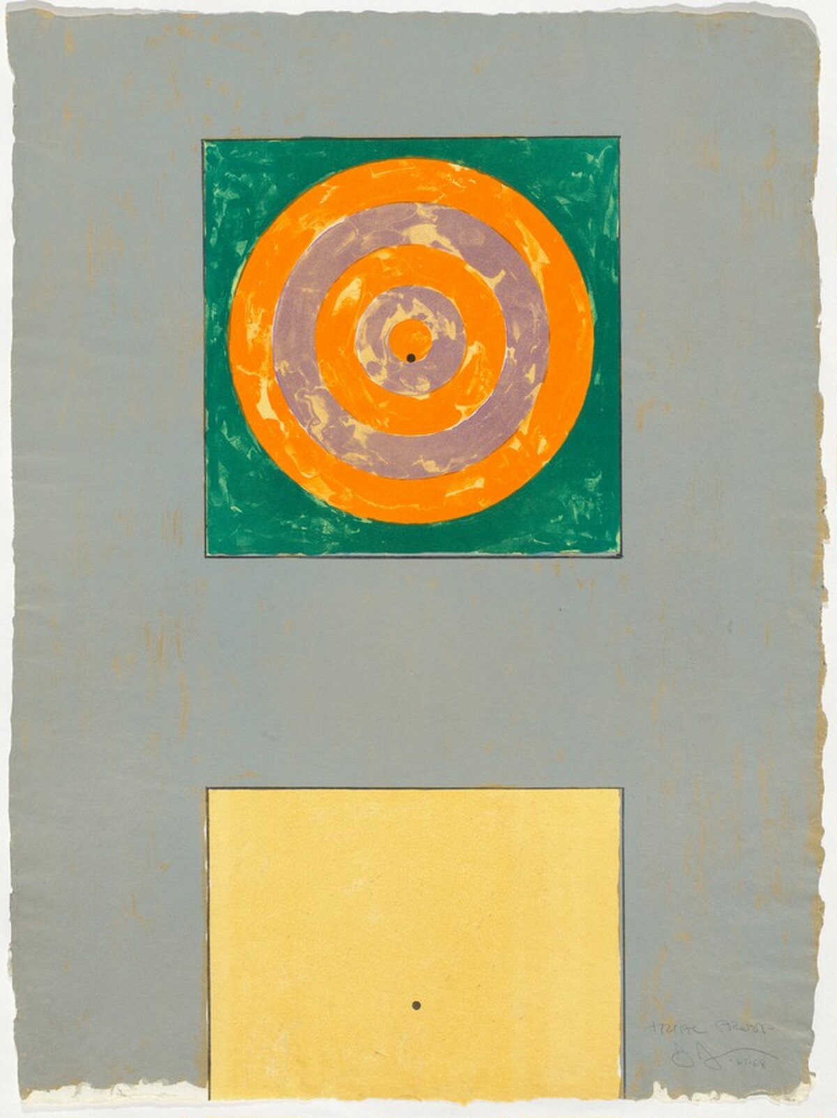 Targets [trial proof] by Jasper Johns