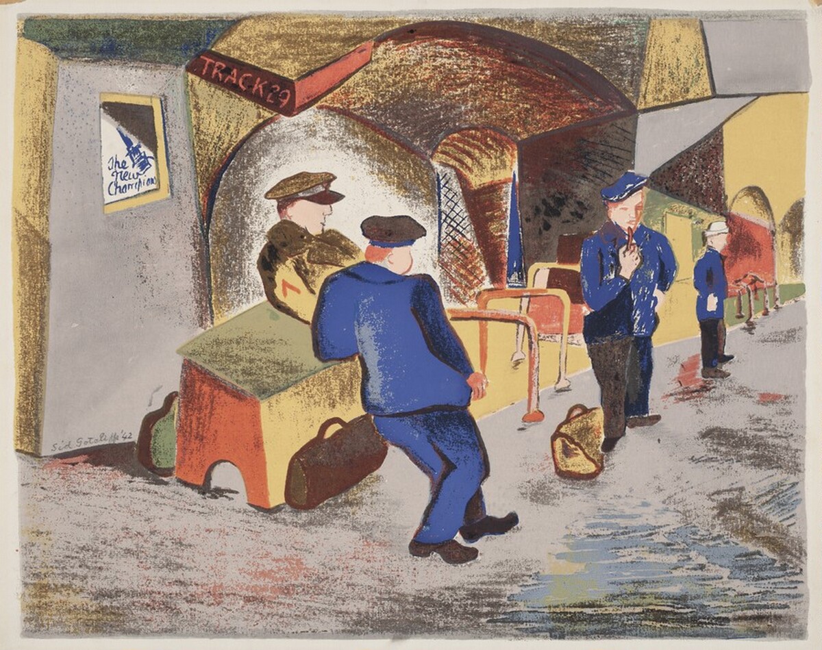 Untitled (Departure) by Sid Gotcliffe