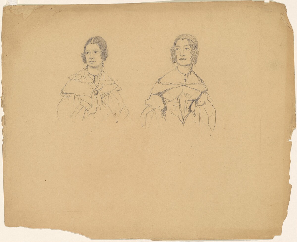 Two Women by James Goodwyn Clonney