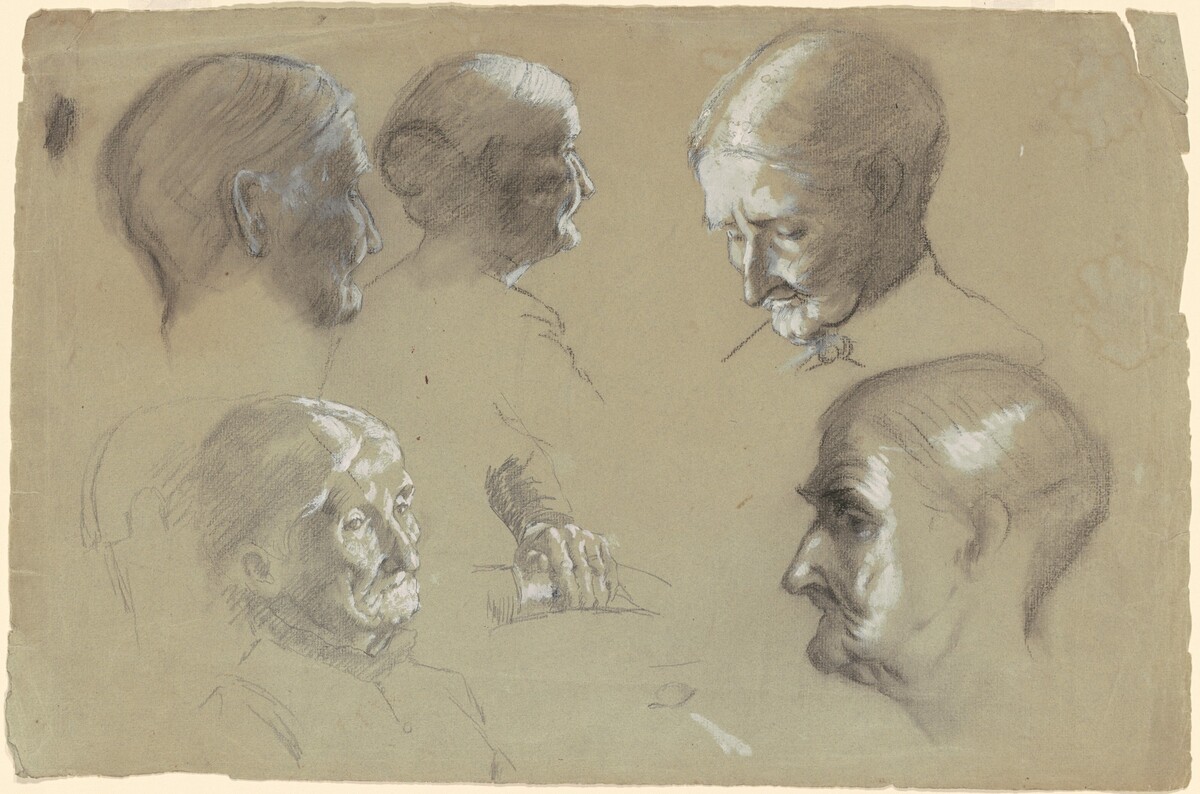 Studies of an Elderly Woman by Enoch Wood Perry, Jr.